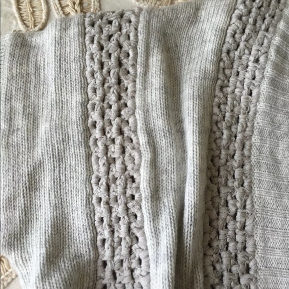 Sundance Catalog $148 crochet cardigan sweater S cottagecore boho lagenlook - Picture 7 of 7